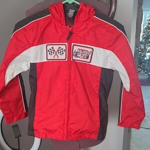 Athletech Red Jacket with Black Accents